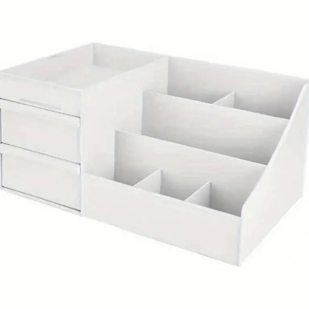 White Cosmetic Organizer - Picture 4 of 7